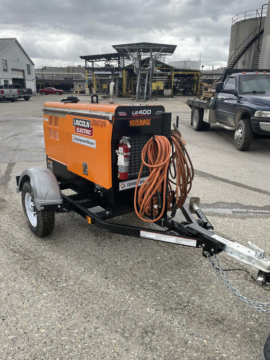 2022 Lincoln Electric LE400 Kubota V1505, Trlr, Cable Rack, Light Kit, ES Decals, T3