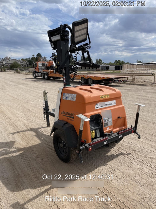 2024 Generac MLT2 Diesel, Flex Switch 120V Input, Powerzone Controller, 
(4) 320W LED Lights, 4kW Generator, 39.9 Gal Fuel Tank, 2" Ball, T3