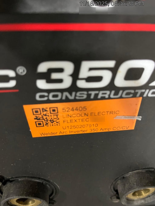 2025 LINCOLN ELECTRIC FLEXTEC 350X