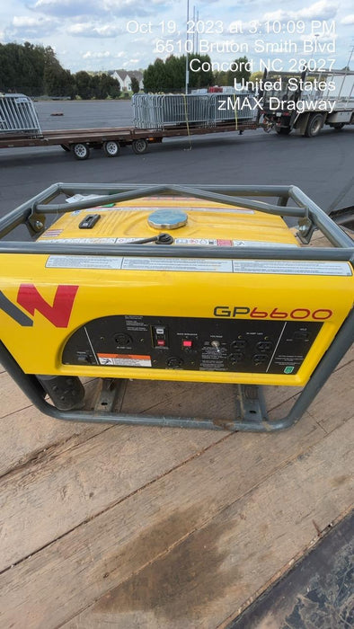 2022 WACKER NEUSON GP6600A