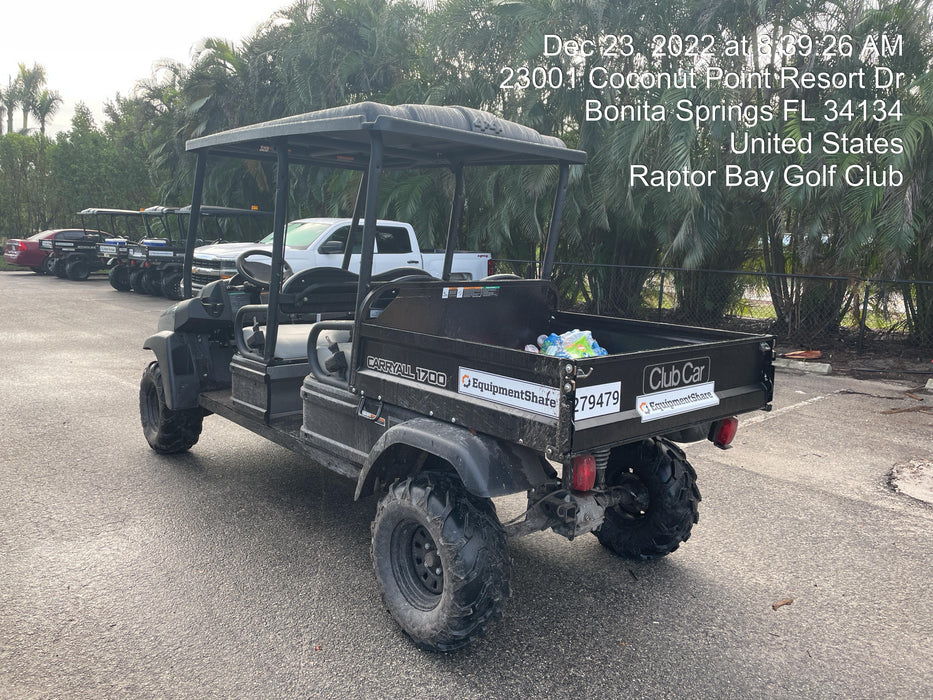 2023 Club Car CA1700D Canopy, Diesel, 4 Passenger