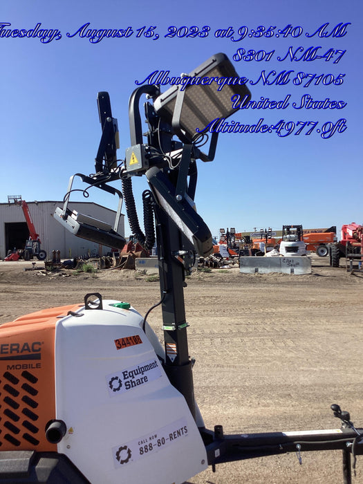 2023 Generac MLT2 Diesel, Flex Switch 120V Input, Powerzone Controller, (4) 320W LED Lights, 4kW Generator, 39.9 Gal Fuel Tank, 2" Ball, T3