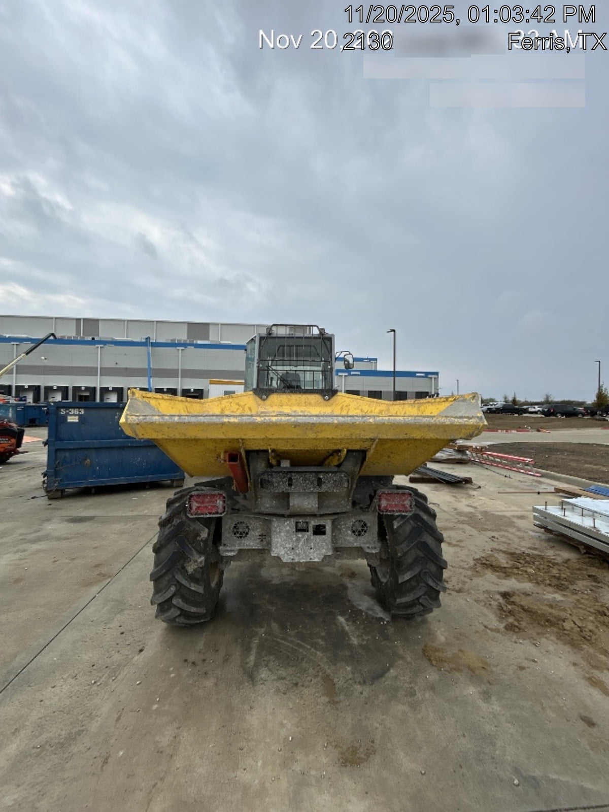 2025 WACKER NEUSON DV604 Cab Standard Tires