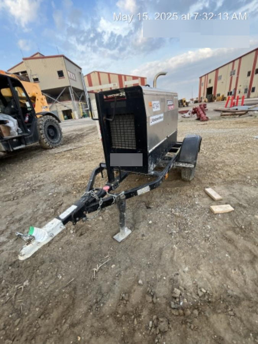 2019 Lincoln Electric Vantage 322 Ready-Pak 3, Two Wheel Trailer, Fender and Light Kit, Cable Rack