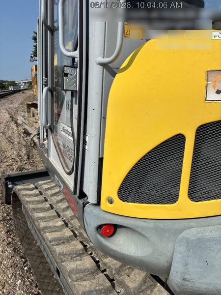 2018 Wacker Neuson EZ53 Wacker Neuson EZ53 12K Excavator, TRK,LGD,CAB,PC, Manual QC, Hydraulic Thumb, Buckets: 24", 18 12"