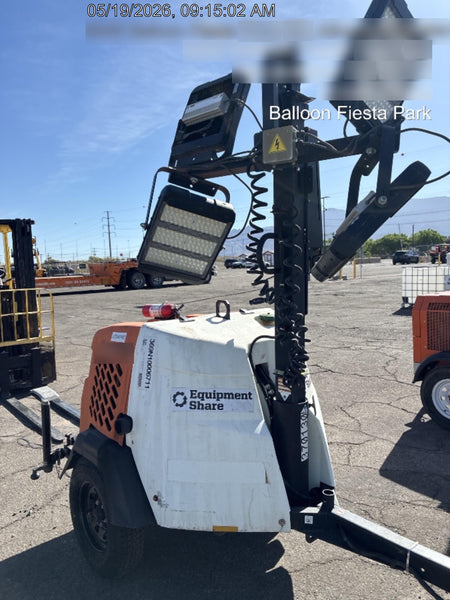 2023 Generac MLT2 Diesel, Flex Switch 120V Input, Powerzone Controller, 
(4) 320W LED Lights, 4kW Generator, 39.9 Gal Fuel Tank, 2" Ball, T3