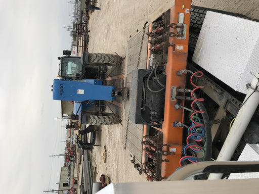 2019 Genie GTH-844 Cab/Heat/AC, Solid RT Tires, LED Work Lights, Beacon 60" QA Carriage, 48" Forks