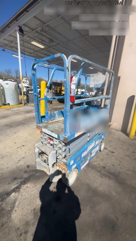 2019 Genie GS-1930 Fixed Rails with Chain Entry
