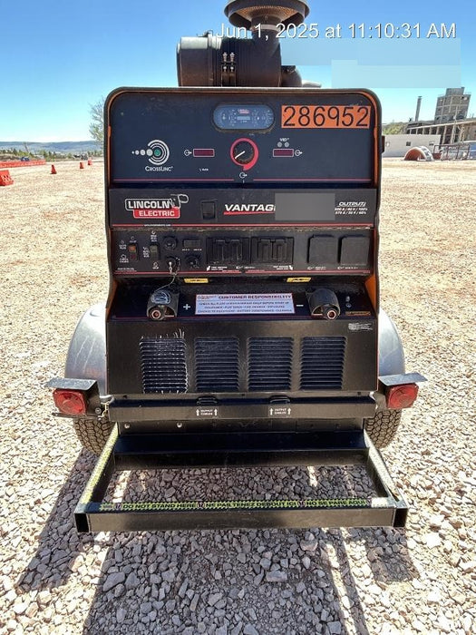 2022 Lincoln Electric Vantage 549X Crosslink Technology, Trailer Mounted, ES Decals, T3