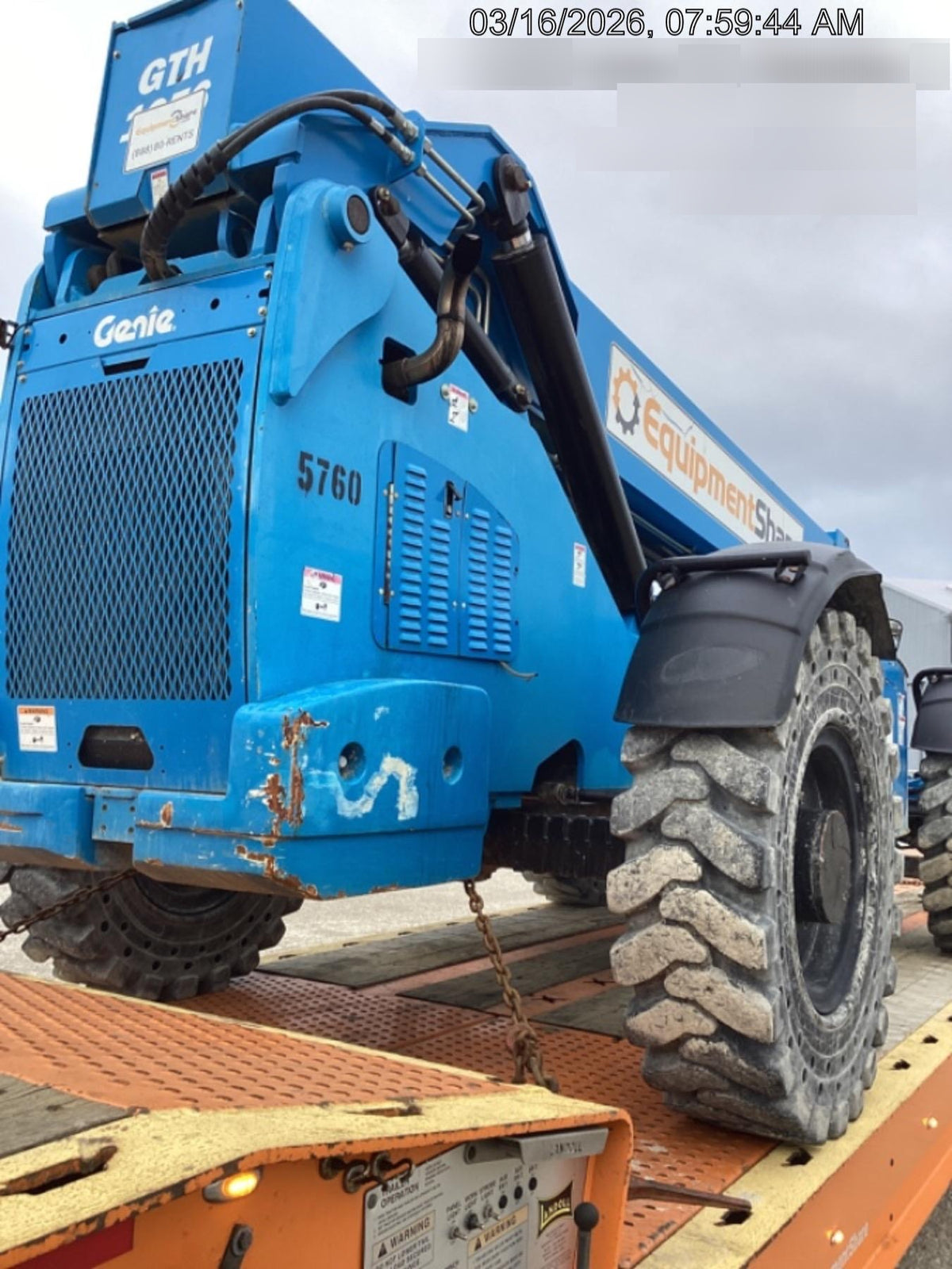 2017 GENIE GTH-1056