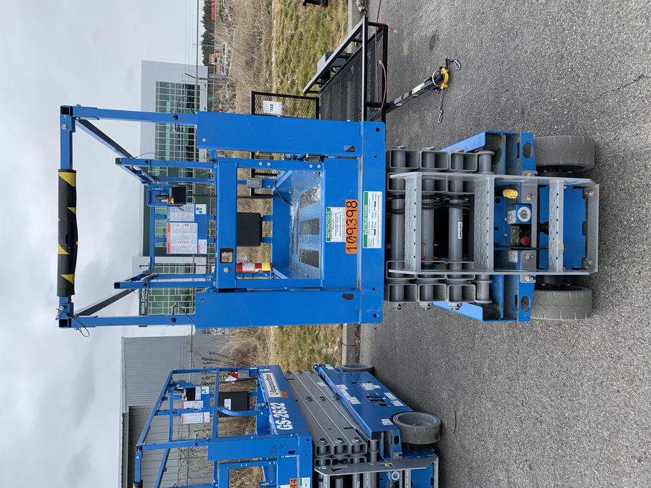 2020 Genie GS-2632 Solid NM Tires, Folding Rails with Half-Height Swing Gate, Beacon, 800W Invertor