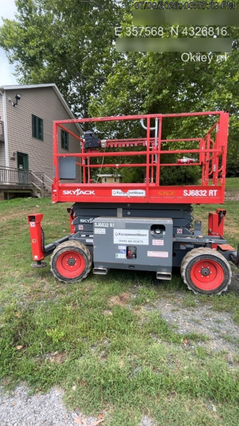 2022 SKYJACK SJ6832 RT