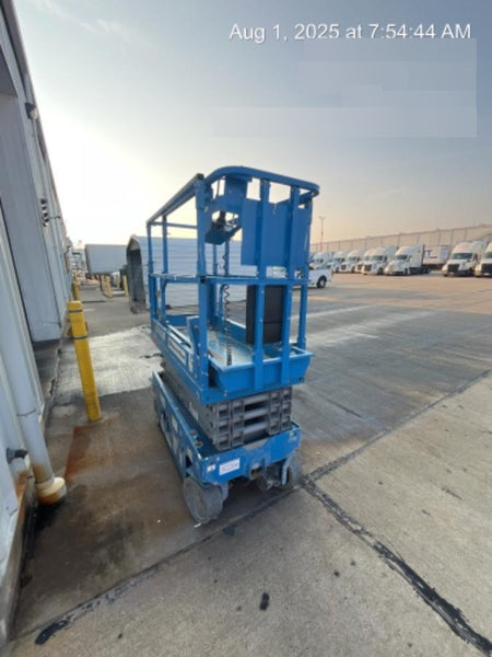2020 Genie GS-1930 Solid Non Marking Tires, Beacon, Folding rails with half height swing gate