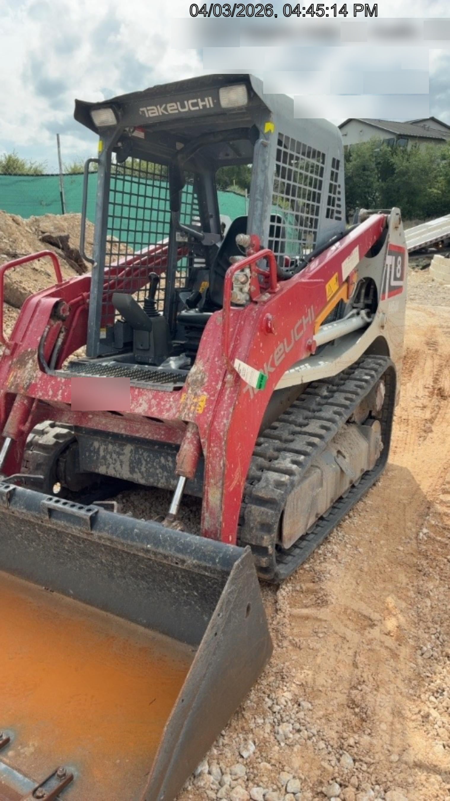2019 TAKEUCHI TL8W