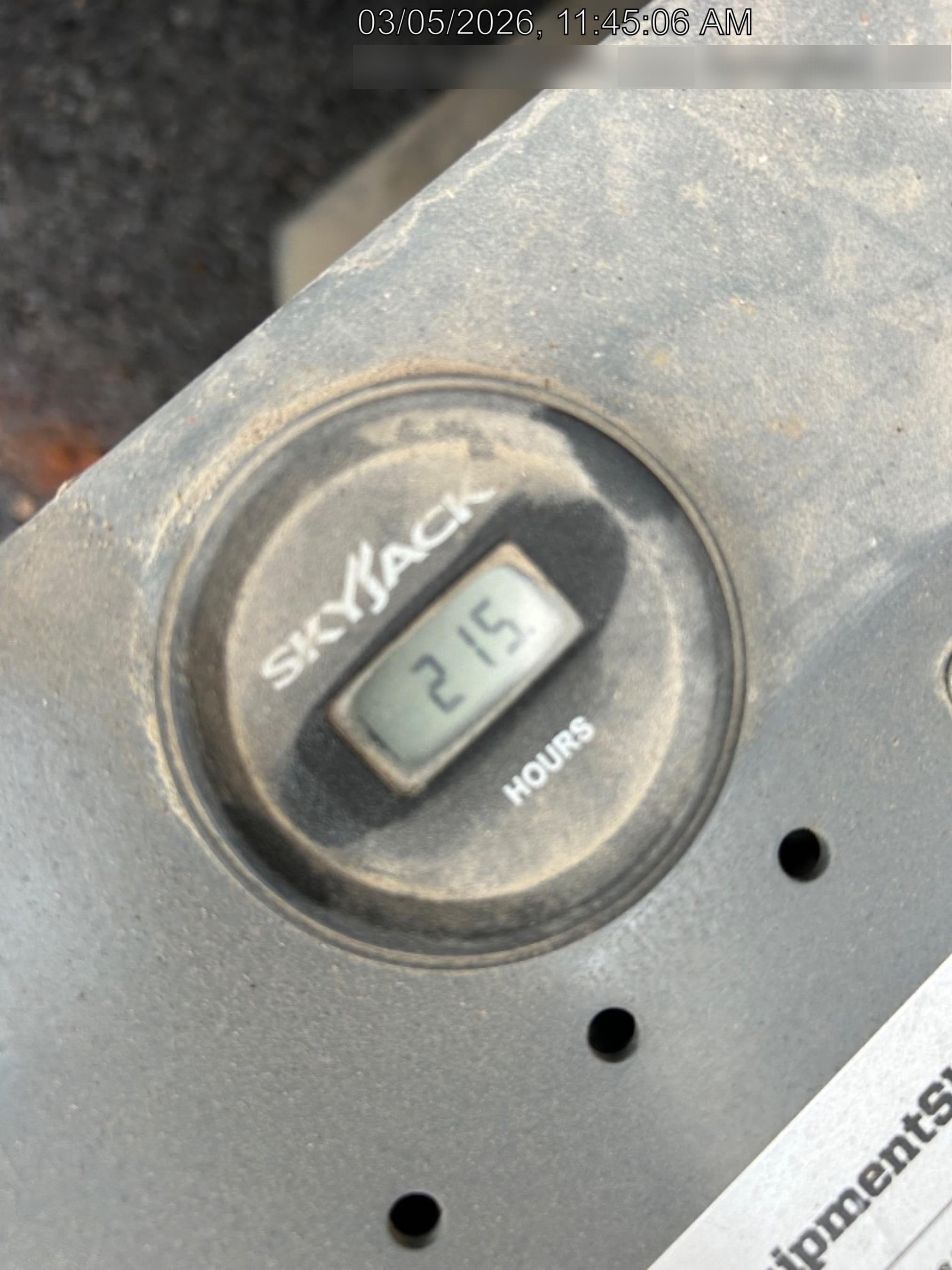 2019 Skyjack SJIII-3219 Standard Options, Trojan Batteries
