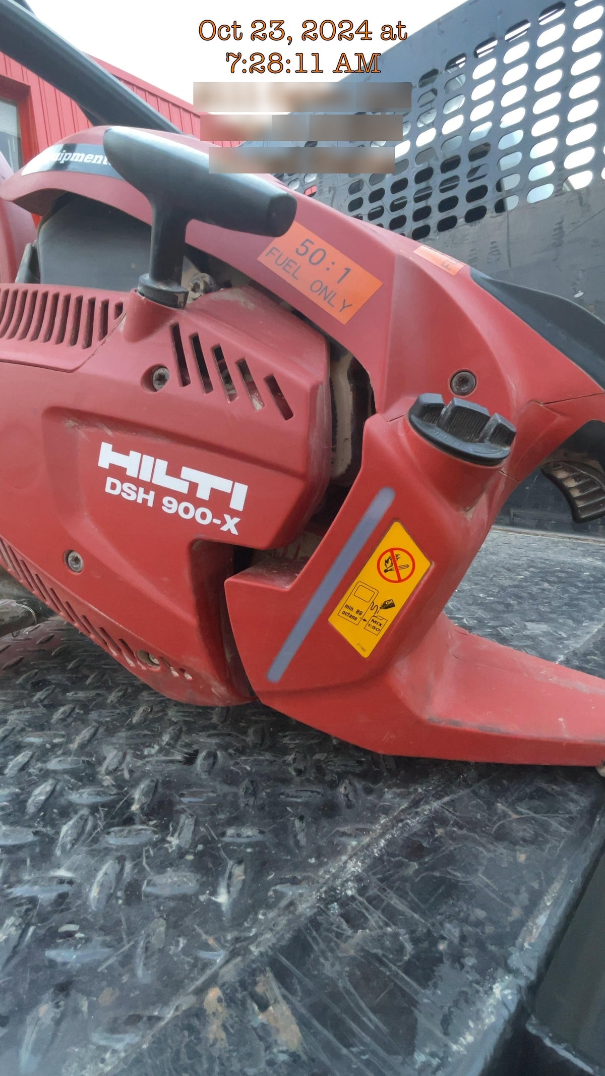 2024 HILTI DSH 900-X 16"