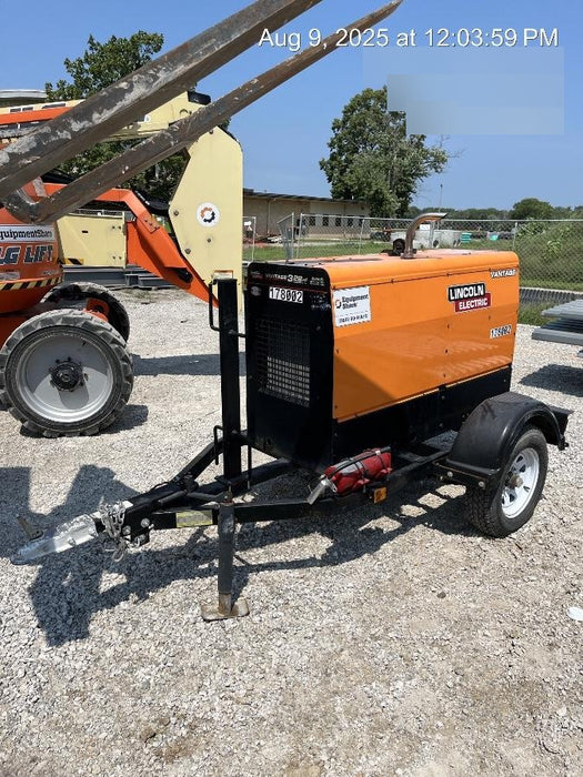 2021 Lincoln Electric Vantage 322 Vantage 322 Ready Pak 3 w/ Decals, ORANGE (includes trailer, cable rack, fender light kit) NO Telematics