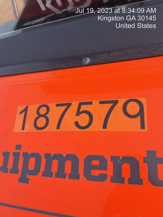 2021 Kubota RTV-X1140W-H Plastic Canopy, Windshield Acrylic Clear, LED Strobe Light, Wire Harness Kit, Back up Alarm