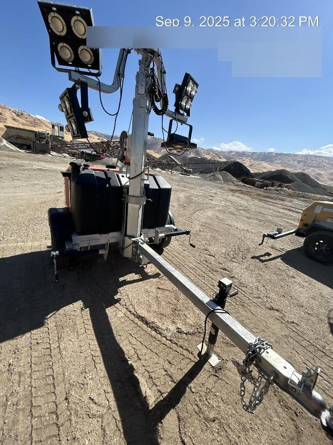 2024 Wanco WLTT-4MM4K Diesel, Deep Sea Controller, Shore Power Plug, Auto Start, (4) 350W LED Floodlights, 4kW Generator, 60 Gal Fuel Tank, 2" Ball, T3