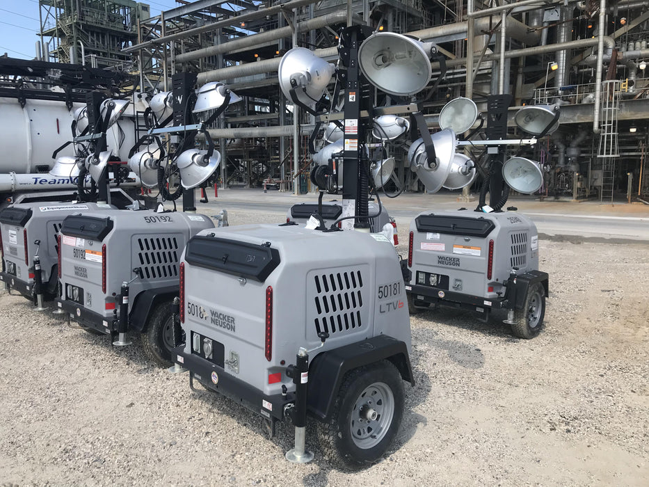 2019 Wacker Neuson LTV6L-MH Mobile Light Tower w/Fuel Level Sensor Installed