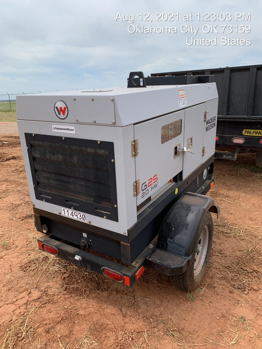 2020 WACKER NEUSON G25