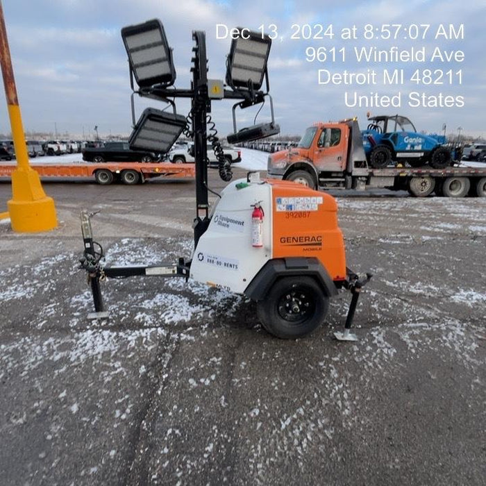 2023 Generac MLT2 Diesel, Flex Switch 120V Input, Powerzone Controller, (4) 320W LED Lights, 4kW Generator, 39.9 Gal Fuel Tank, 2" Ball, T3