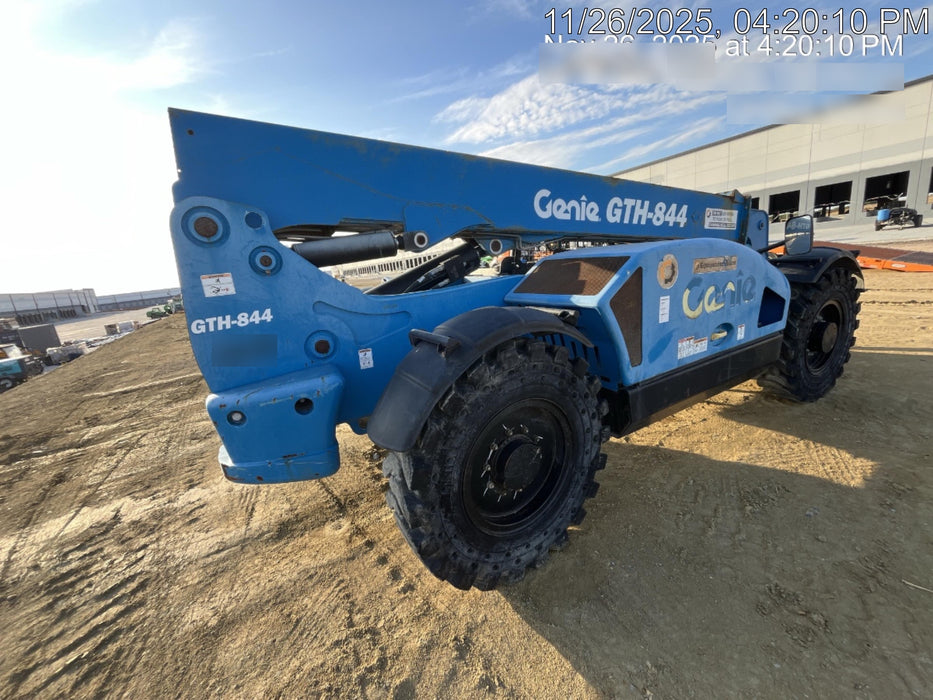 2018 Genie GTH-844 Genie GTH-844 w/ROPS, Work Lights, Solid Tires, RH Cab Mesh, Beacon, 60" Carriage and Forks