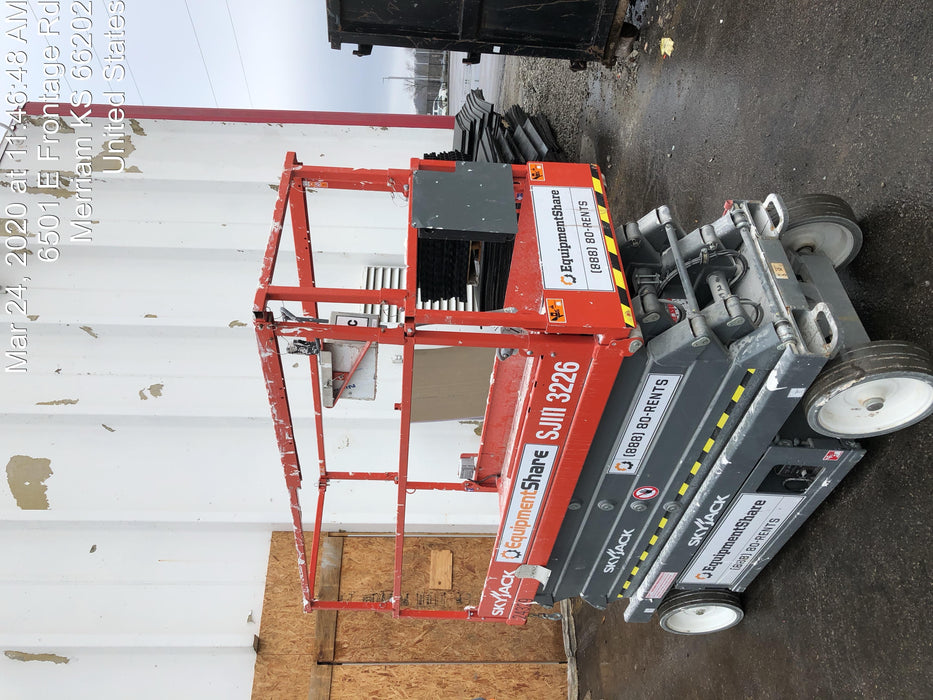 2019 Skyjack SJIII-3226 Skyjack SJIII3226 Standard w/Trojan Batteries