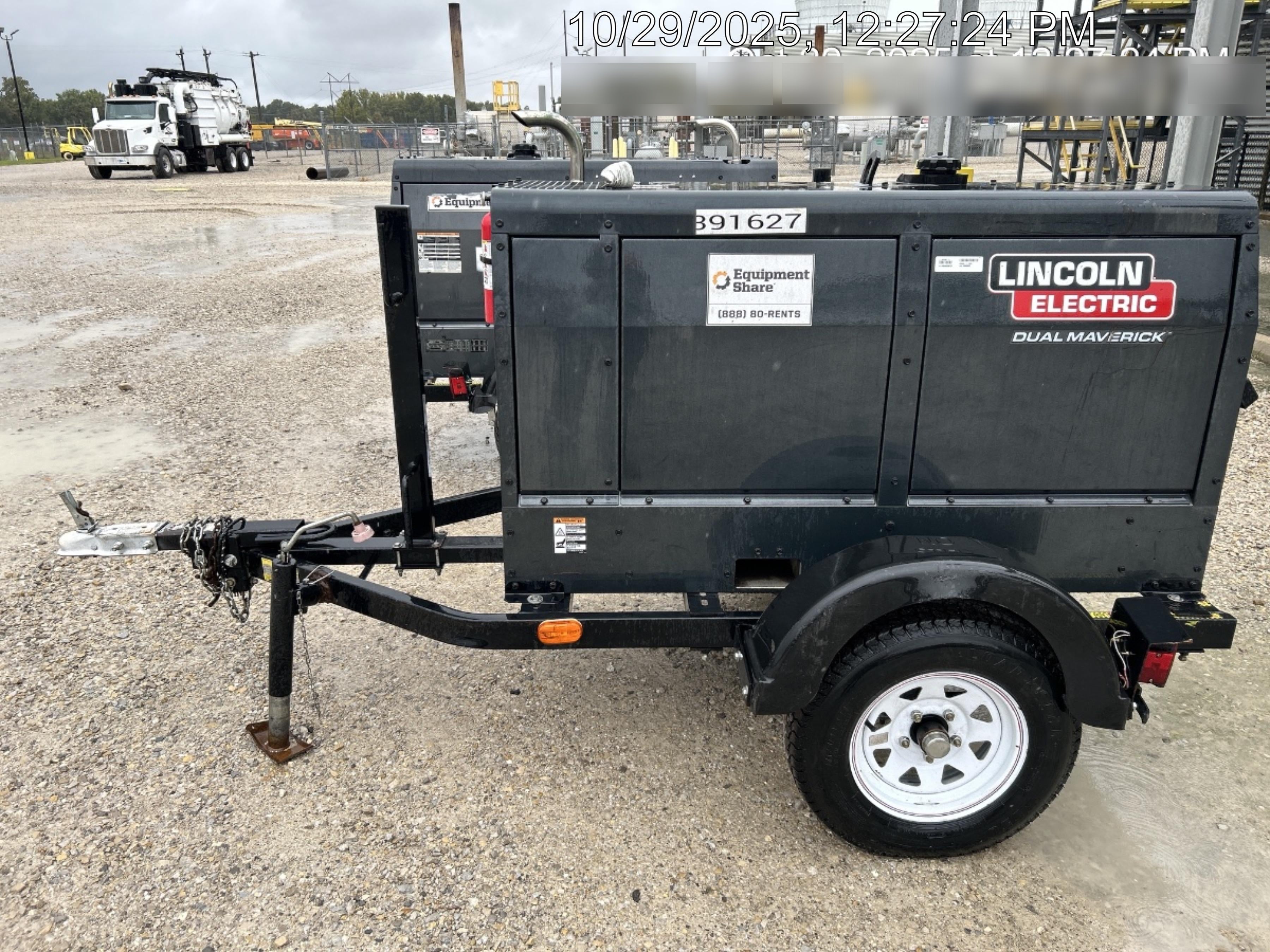 2024 Lincoln Electric Dual Maverick 200/200X Ready Pak 3, Includes Trailer, Cable Rack, Fender Light Kit K4382-1-RP3