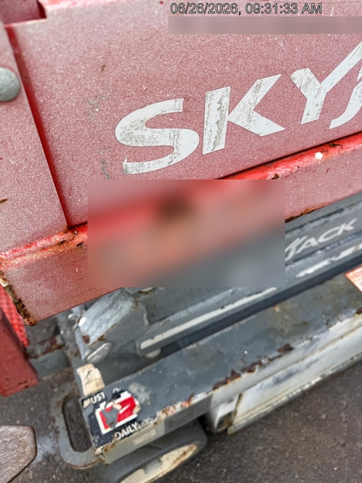 2018 Skyjack SJIII-3219 Standard Rental Specs
