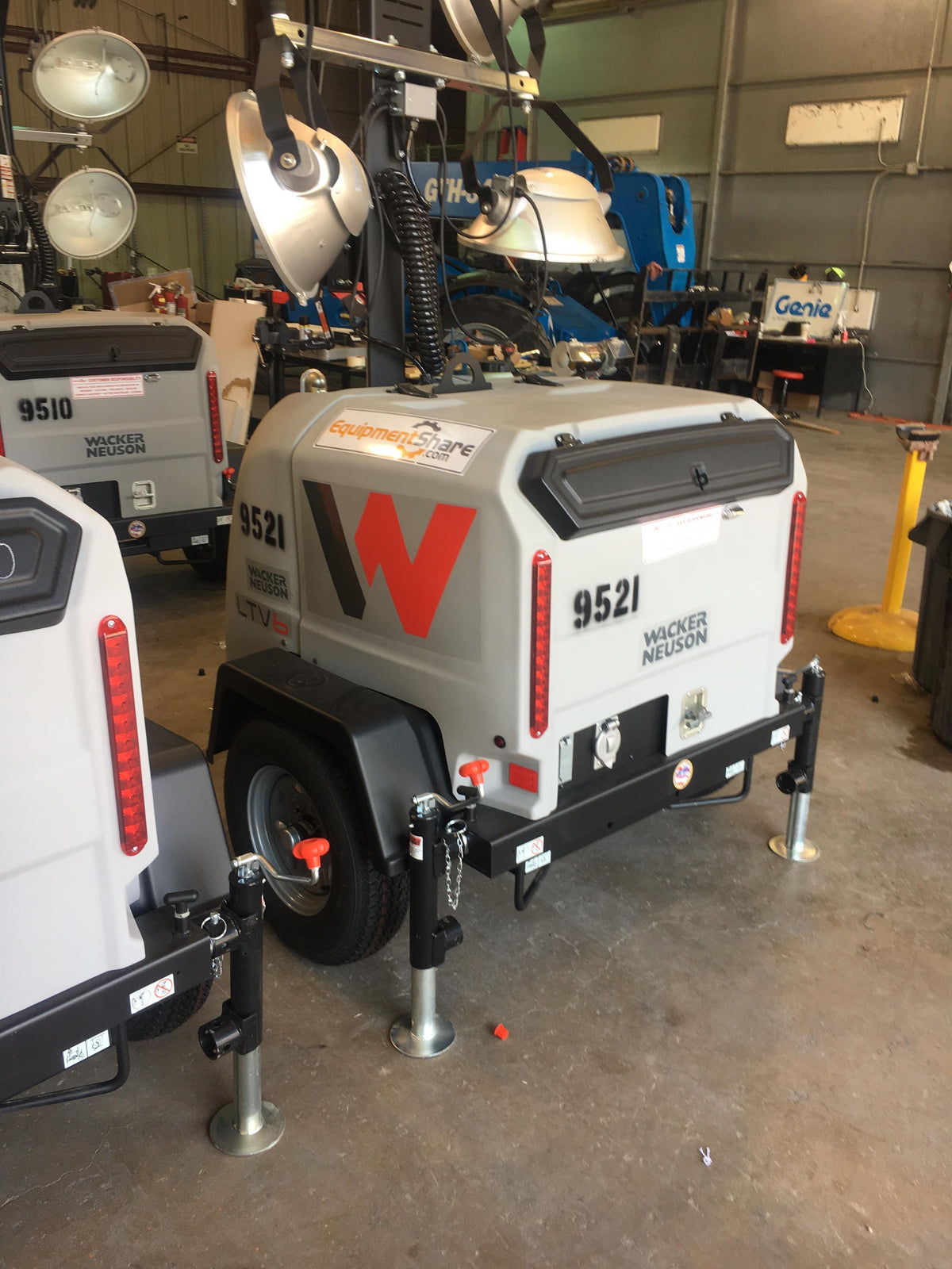 Wacker Neuson LTV6K-MH Wacker Neuson LTV6L Towable Light Tower