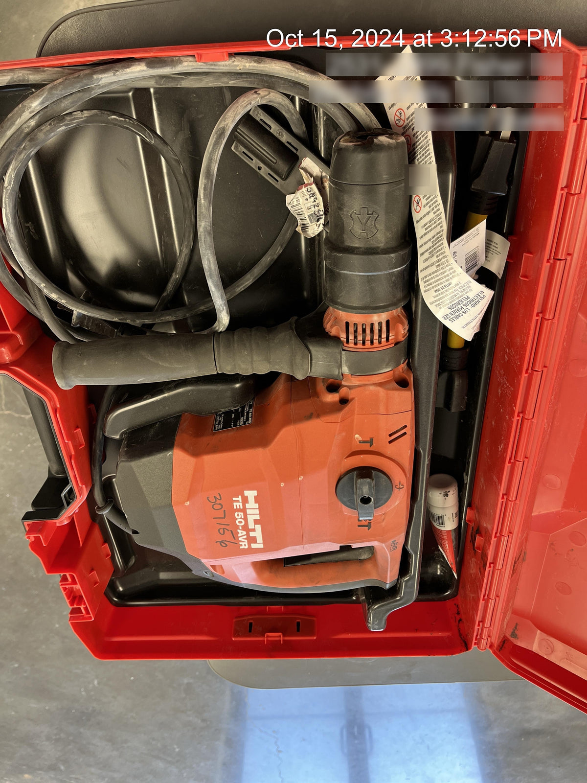 2023 HILTI TE 50-AVR