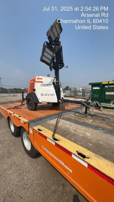 2024 Generac MLT2 Diesel, Flex Switch 120V Input, Powerzone Controller, 
(4) 320W LED Lights, 4kW Generator, 39.9 Gal Fuel Tank, 2" Ball, T3