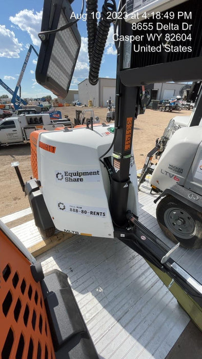 2023 Generac MLT2 Diesel, Flex Switch 120V Input, Powerzone Controller, (4) 320W LED Lights, 4kW Generator, 39.9 Gal Fuel Tank, 2" Ball, T3