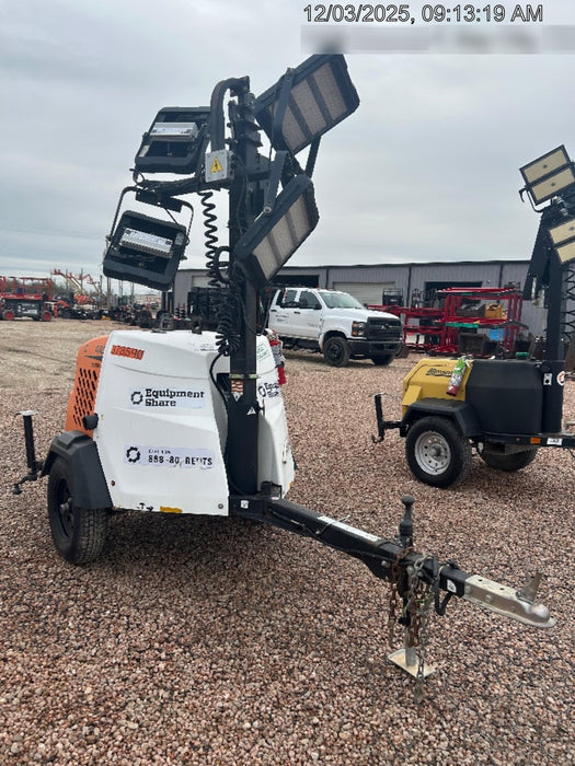 2023 Generac MLT2 Diesel, Flex Switch 120V Input, Powerzone Controller, 
(4) 320W LED Lights, 4kW Generator, 39.9 Gal Fuel Tank, 2" Ball, T3