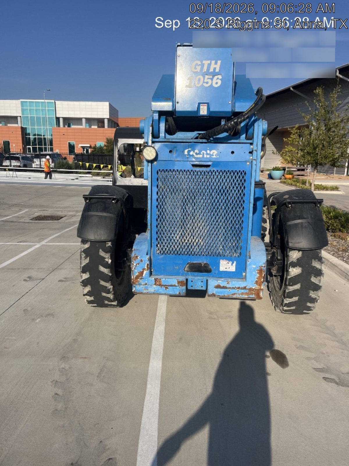2017 Genie GTH-1056 Genie GTH1056, Solid Tires, 60" carriage, Light Kit, Open ROPS