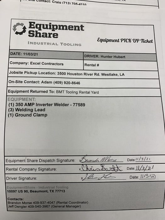 2020 LINCOLN ELECTRIC FLEXTEC 350X