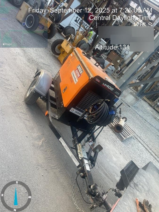 2022 Lincoln Electric LE400 Kubota V1505, Trlr, Cable Rack, Light Kit, ES Decals, T3