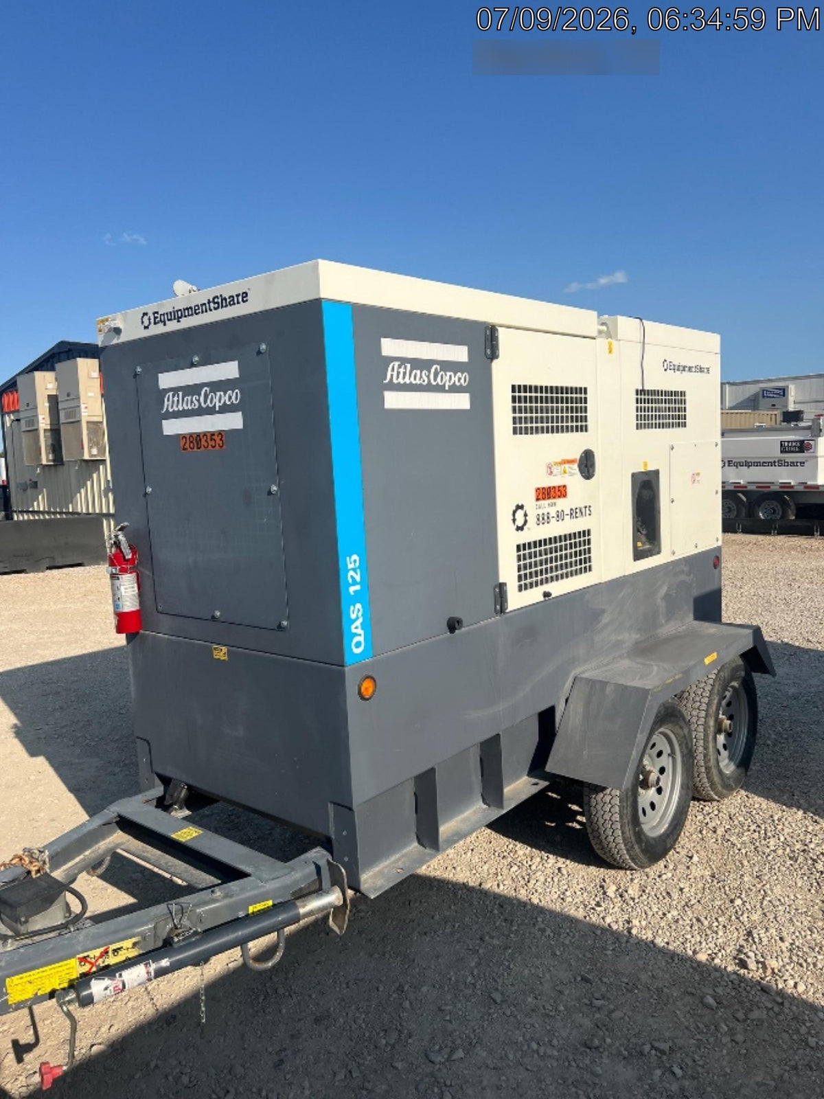 2022 ATLAS COPCO QAS 125