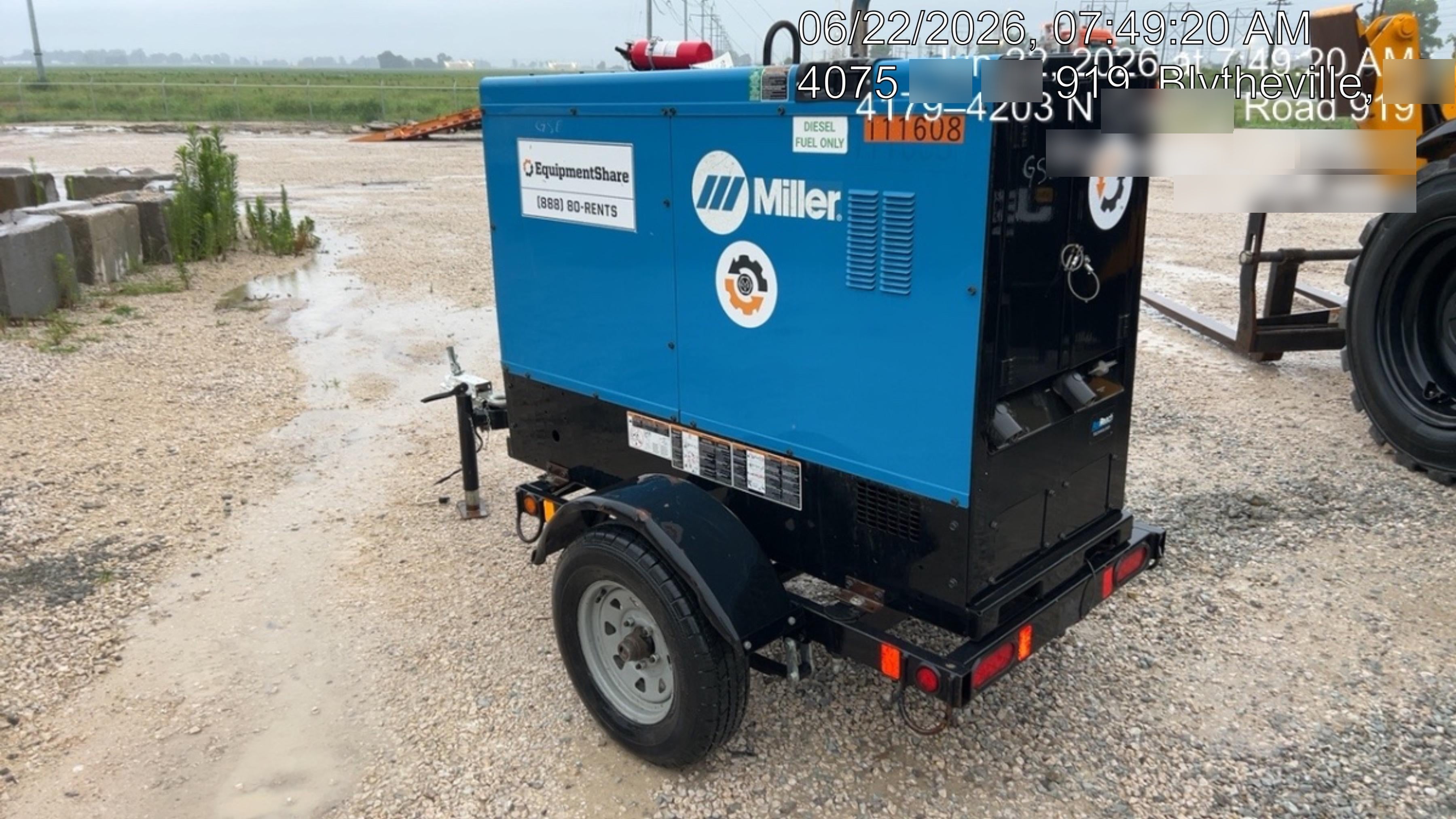 2020 Miller Electric BB500 BIG BLUE 500 PRO (KUBOTA) DELUXE W/ ARCREACH