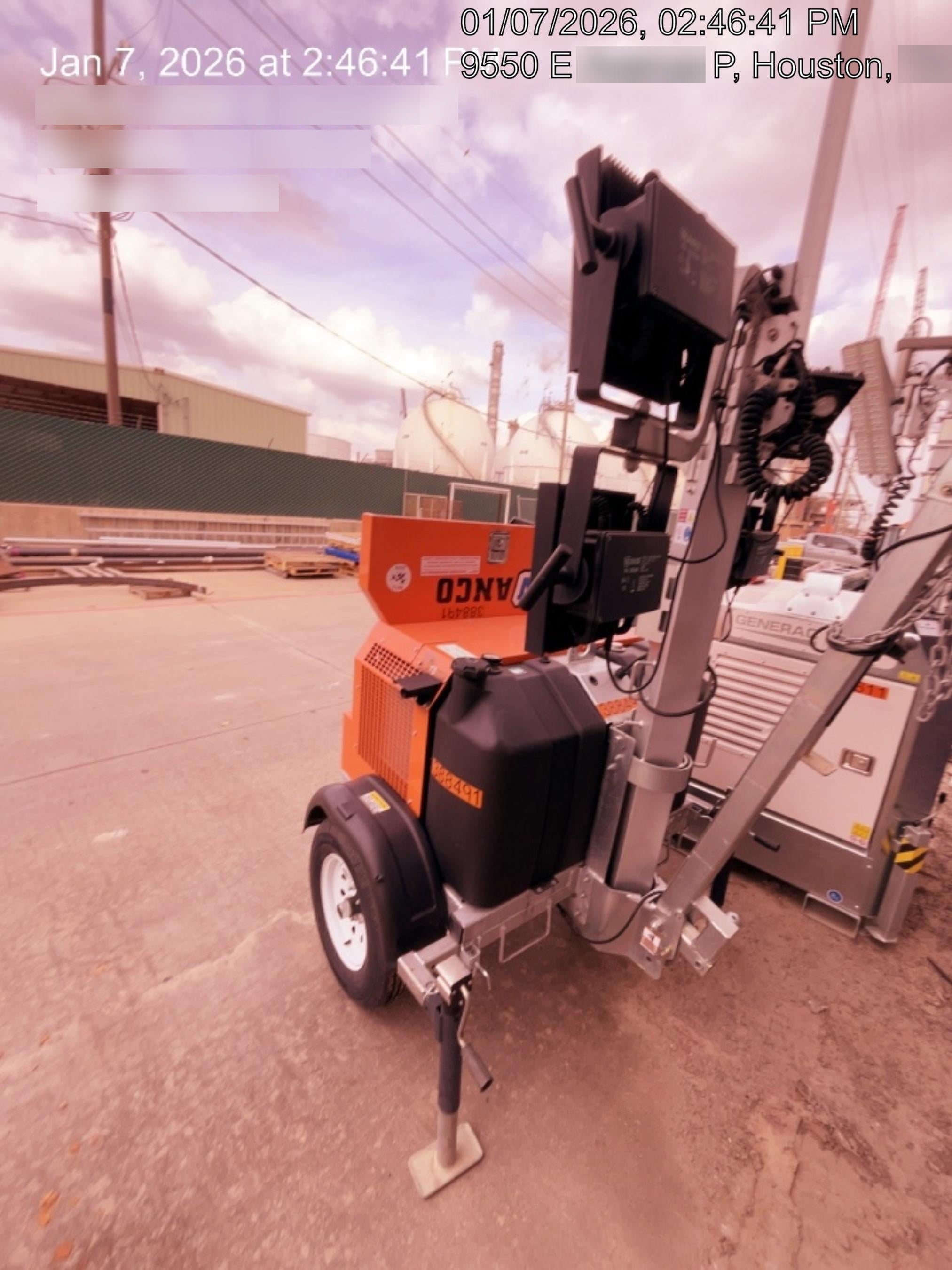 2024 Wanco WLTT-4MM4K Diesel, Deep Sea Controller, Shore Power Plug, Auto Start, (4) 350W LED Floodlights, 4kW Generator, 60 Gal Fuel Tank, 2" Ball, T3