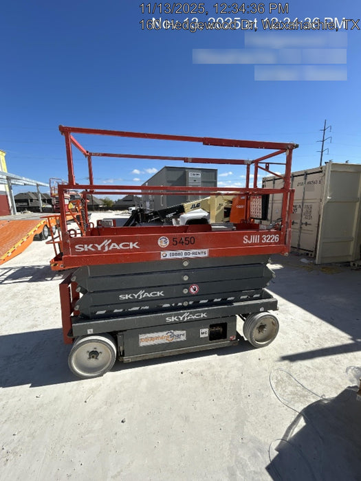 2017 Skyjack SJIII-3226 Skyjack SJIII3226 Scissor Lift