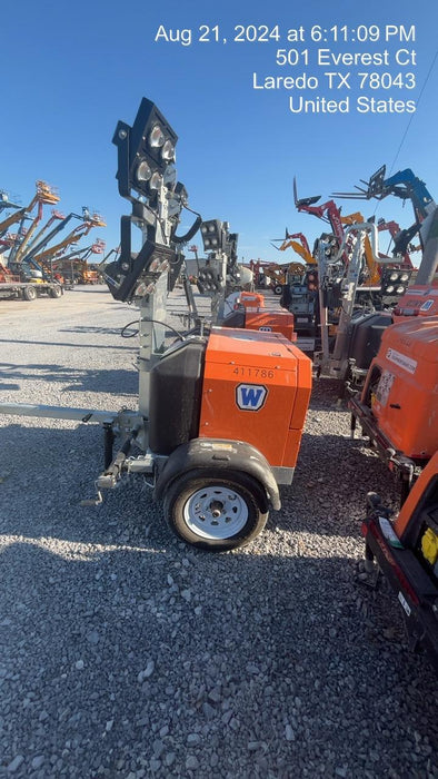 2024 Wanco WLTT-4MM4K Diesel, Deep Sea Controller, Shore Power Plug, Auto Start, (4) 350W LED Floodlights, 4kW Generator, 60 Gal Fuel Tank, 2" Ball, T3