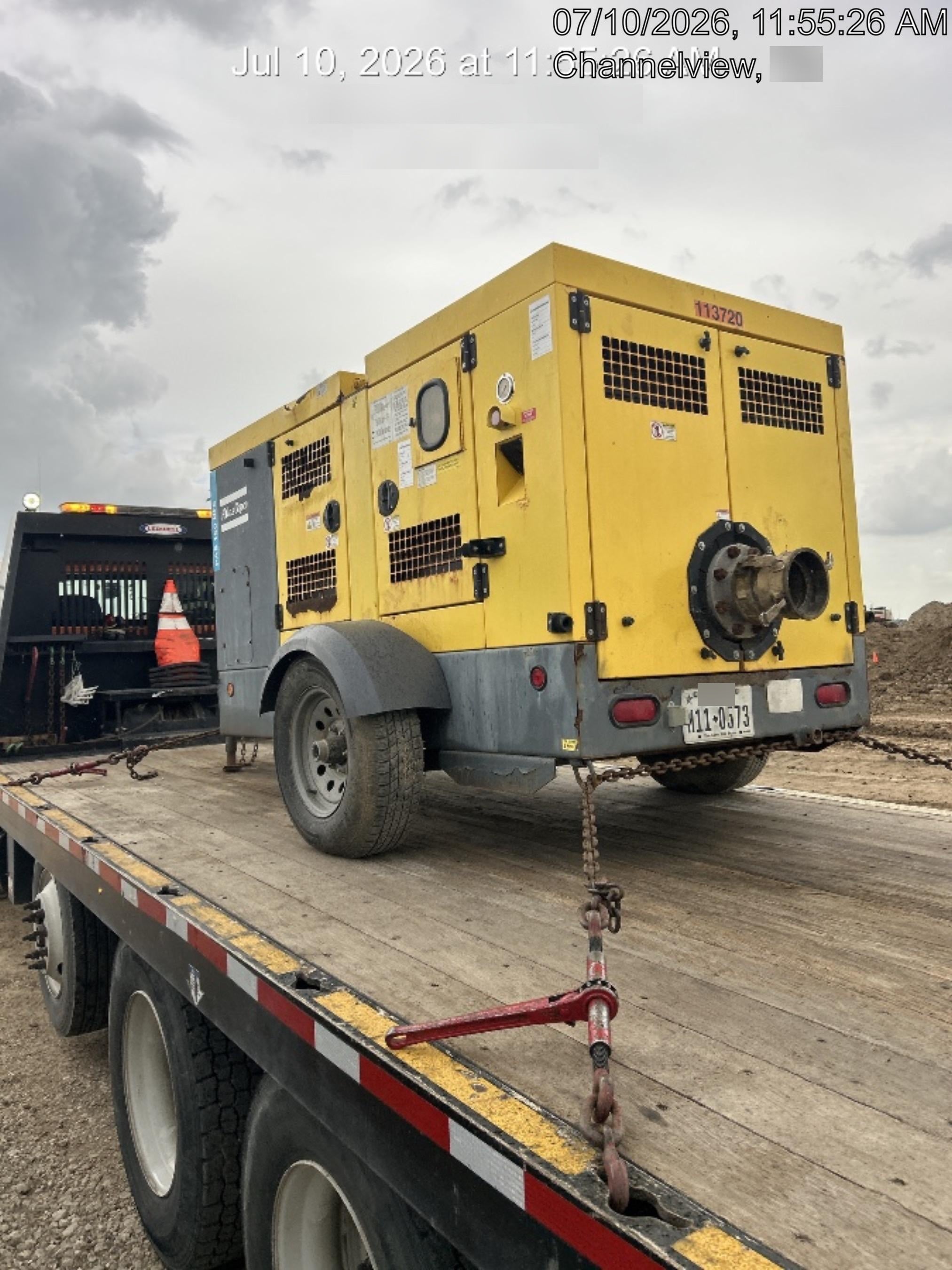 2020 ATLAS COPCO PAS 150 HF CS Enclosed