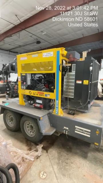 2022 ATLAS COPCO PAC H108 JD