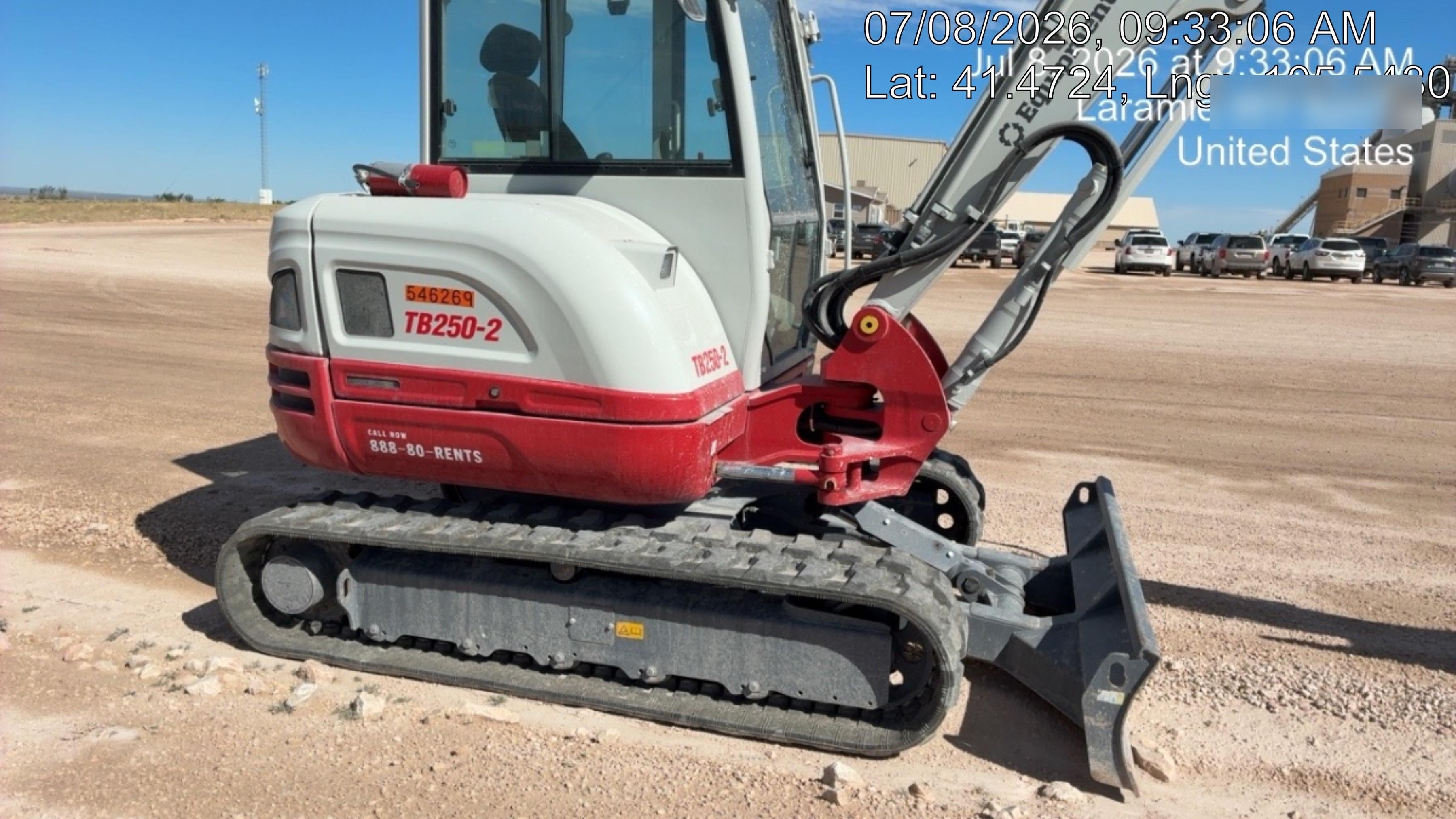 2025 TAKEUCHI TB250-2CR