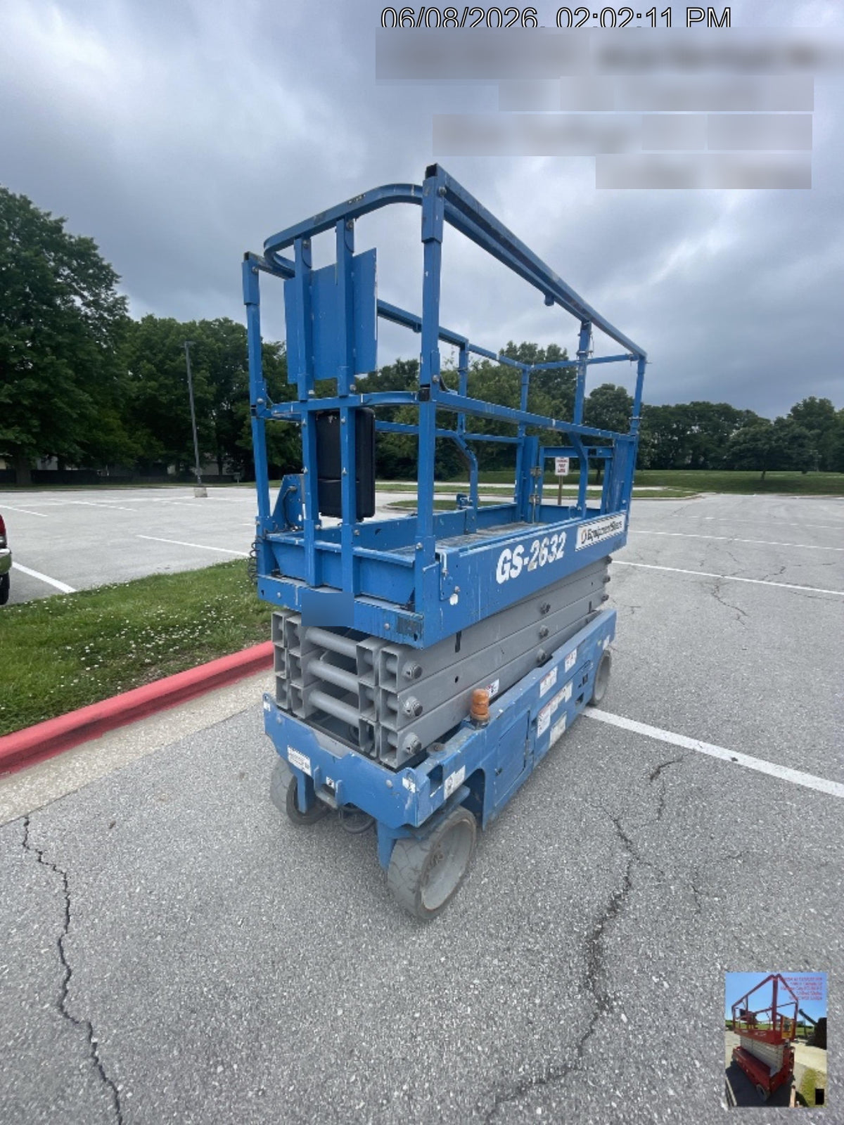 2019 Genie GS-2632 Folding Rails, Swing Gate, EE Rated