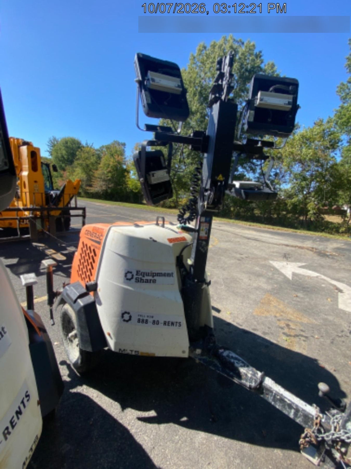 2024 Generac MLT2 Diesel, Flex Switch 120V Input, Powerzone Controller, 
(4) 320W LED Lights, 4kW Generator, 39.9 Gal Fuel Tank, 2" Ball, T3