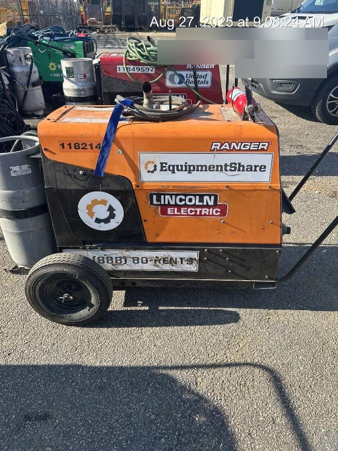 2020 Lincoln Electric Ranger 305 LPG Kohler Engine, One-Pak