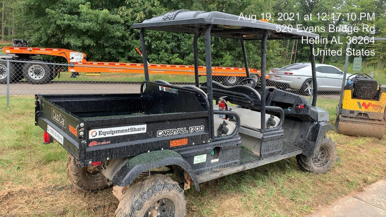 2019 Club Car CA1700D Diesel, 4-Seat, ROPS, AWD w/None